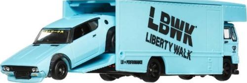 Çocuk Hot Wheels Team Transport Nissan Skyline 2000 GT-R Fleet Flye HRV45