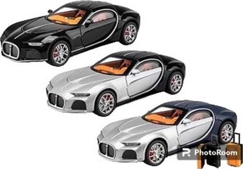 Çocuk Sesli Işıklı Metal Bugatti Araba