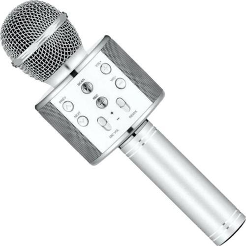 Karaoke Mikrofon Kablosuz Bluetooth Şarjlı Eğlenceli Çocuk Müzik