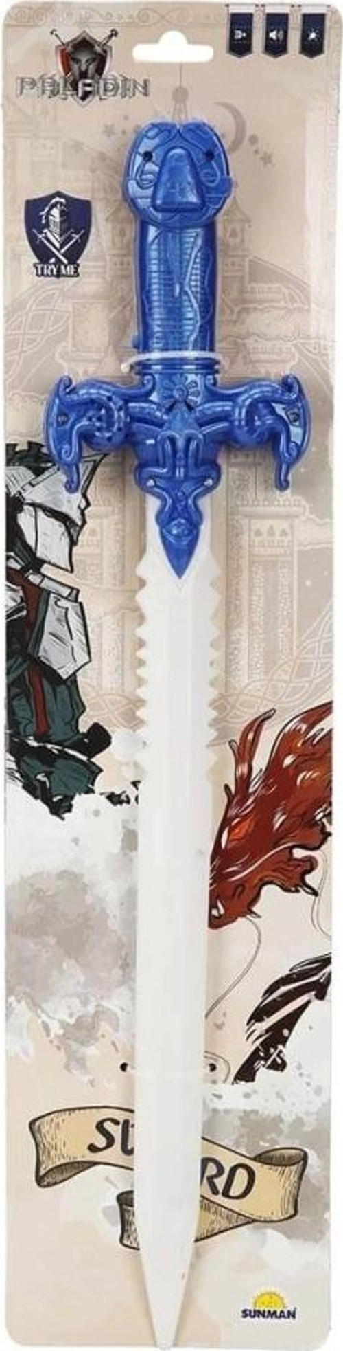 Eğitici Oyuncak Paladin Sesli ve Işıklı Şövalye Kılıcı Eğlenceli Aktivite Seti