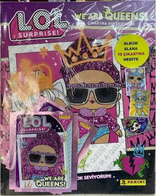 LOL Sticker Albümü Çocuklara Özel Eğlenceli Koleksiyon Seti