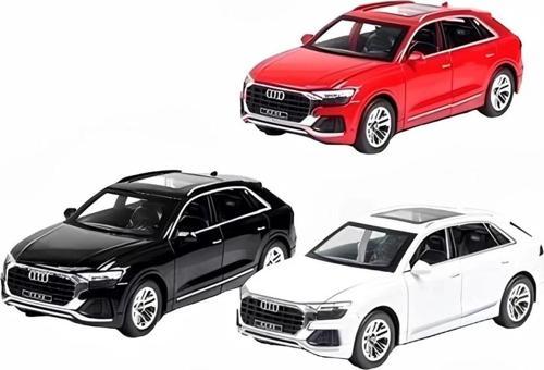 Çocuk Sesli Işıklı Metal Audi U8 Araba