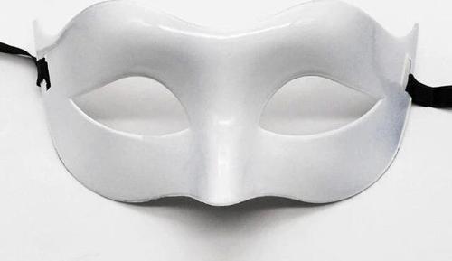 Çocuk Beyaz Renk Masquerade Kostüm Partisi Venedik Balo Maskesi