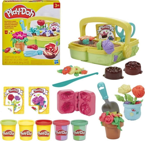 Play-Doh Renkli Çiçekler Botanik Seti ile Doğayı Keşfeden Yaratıcı Aktiviteler