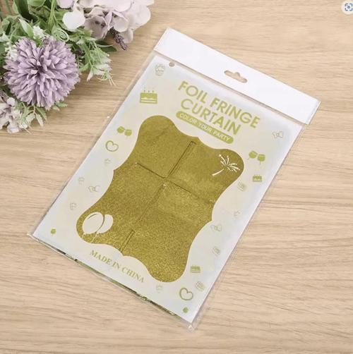Çocuk   Altın Gold Renk Dikdörtgen Kesim Parlak Sim Görünümlü Fon Perde Dekor 1x2 Metre