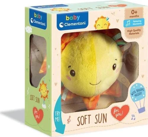 Çocuk 17795 Baby Clementoni - Müzikli Pelüş Güneş