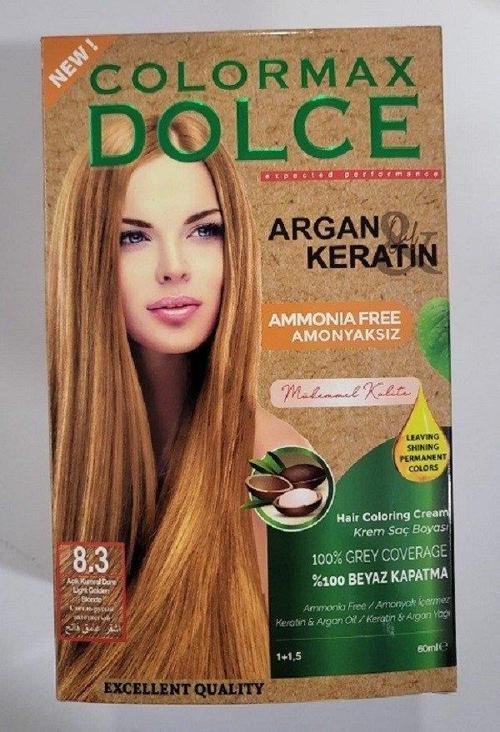 Colormax Amonyaksız Saç Boyası - 8.3 Açık Kumral Dore