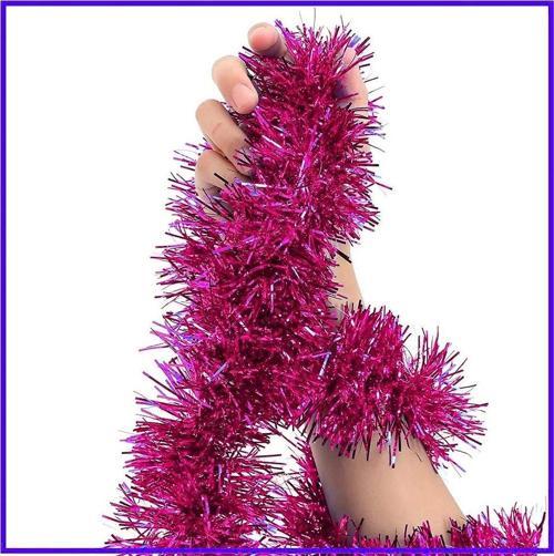 Çocuk Parti İçin Sim Süs 2 Metre Uzunluk 6 cm Genişlik Fuşya Renk İthal