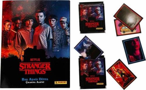 Stranger Things Çıkartma Albümü Koleksiyonluk Sticker Kitabı
