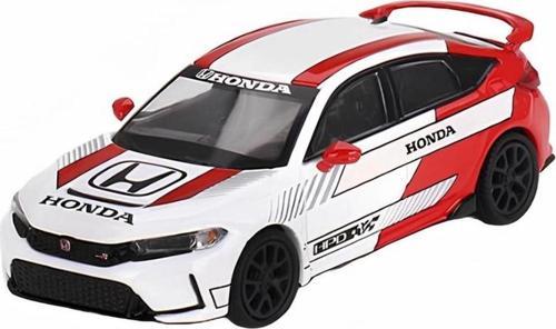 Çocuk Mini Gt 1/64 Honda Civic Type R #2 2023 Pace Car White