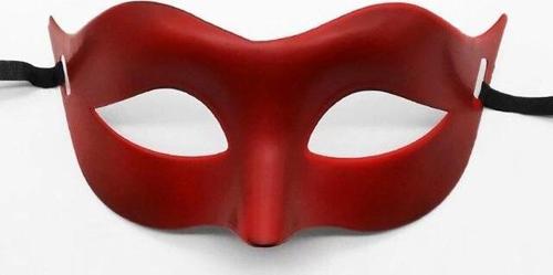 Çocuk Kırmızı Renk Masquerade Kostüm Partisi Venedik Balo Maskesi