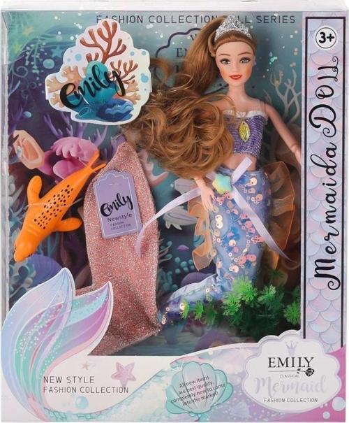 Çocuk QJ163 QJ163C Emily Eklemli Deniz Kızı -Karsan Oyuncak
