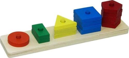 Çocuk Kutulu Ahşap Geometrik Şekiller