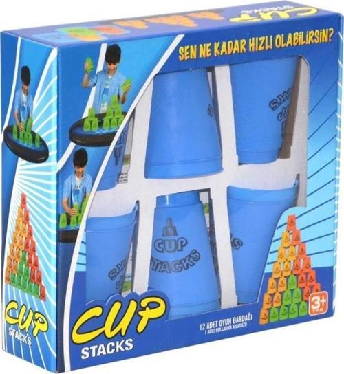 Cup Stacks Bardak Oyunu Hız Reaksiyon Becerisi Çocuk Eğitici 