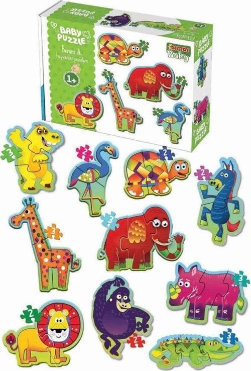 Çocuk 1727 Dıytoy, Baby Puzzle- Orman Hayvanları