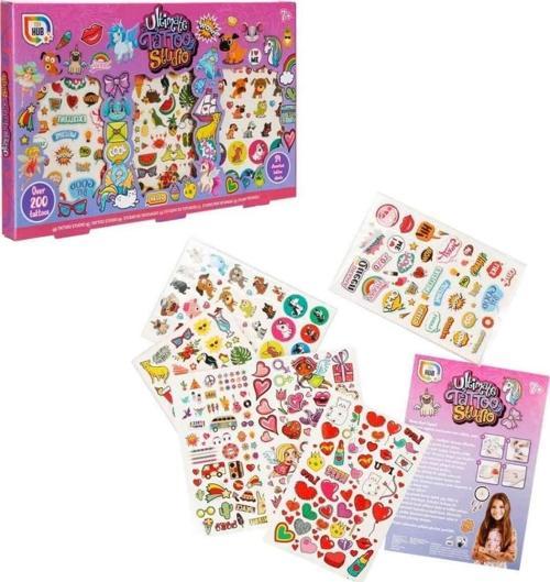 Renkli Dövme Seti - Eğitici Geçici Dövme Seti ile Çocuklar İçin Eğlenceli Tasarımlar