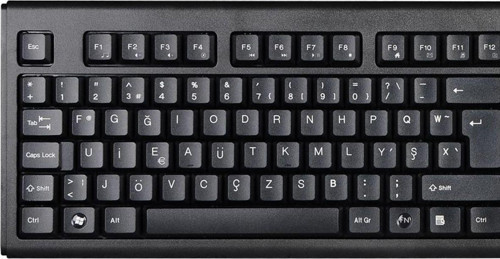 A4 Tech Km-720 Siyah F Tr Usb Kablolu Fn Multimedya Klavye