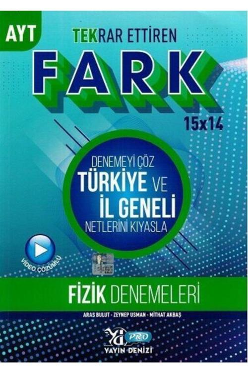 Yks Ayt Pro Fark Deneme Fizik - 2022