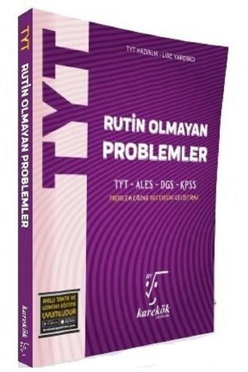 Karekök Yks Tyt Ales Dgs Kpss Matematik Rutin Olmayan Problemler Soru Bankası