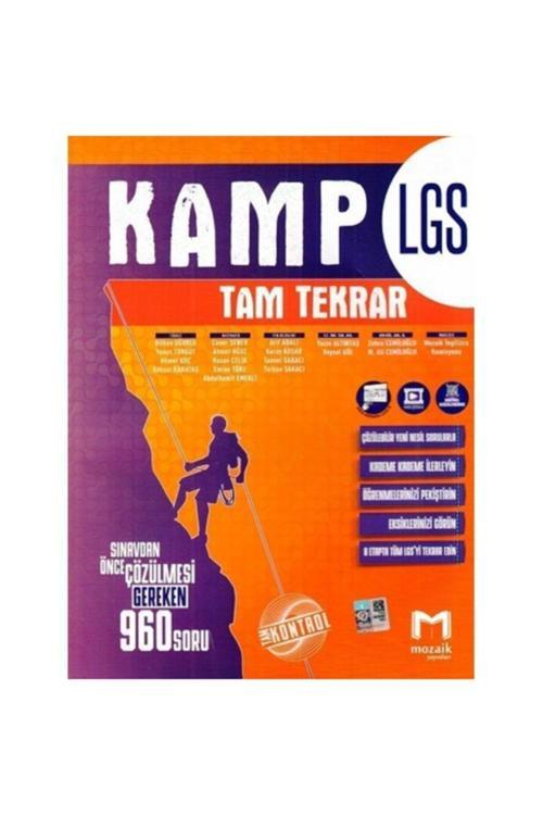 8.Sınıf Mozaik Tam Tekrar Lgs Kamp Soru Bankası Mozaik Yayınları