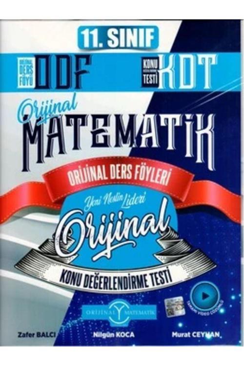 Orijinal Yayınları 11. Sınıf Matematik Odf Kdt 2024 Yeni Müfredat Uyarlı