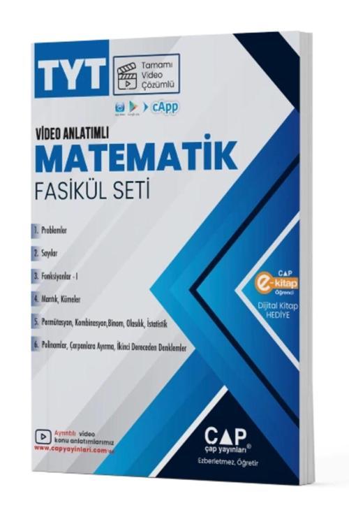 2024 Baskı Çap Tyt Matematik Fasikül Set