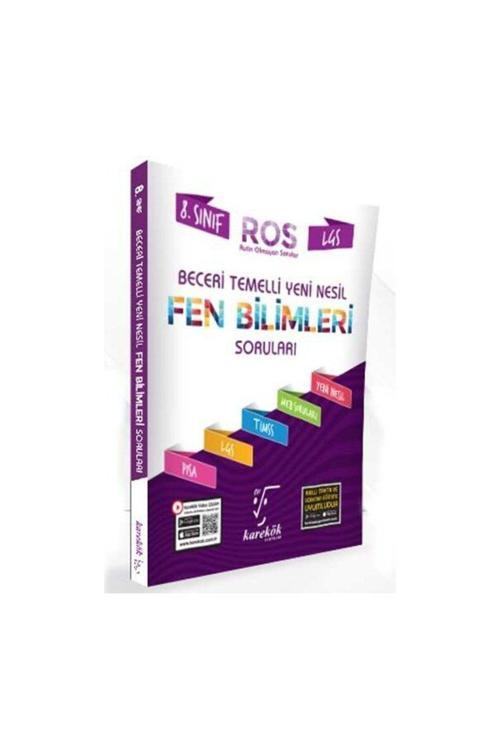 Yeni Müf. Karekök Yayınları 8.Sınıf Lgs Beceri Temelli Yeni Nesil Fen Bilimleri Soruları