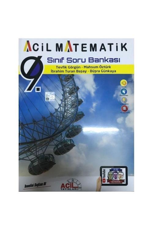 9. Sınıf Acil Matematik Soru Bankası Fenomen Seçimi Ayraç Hediyeli