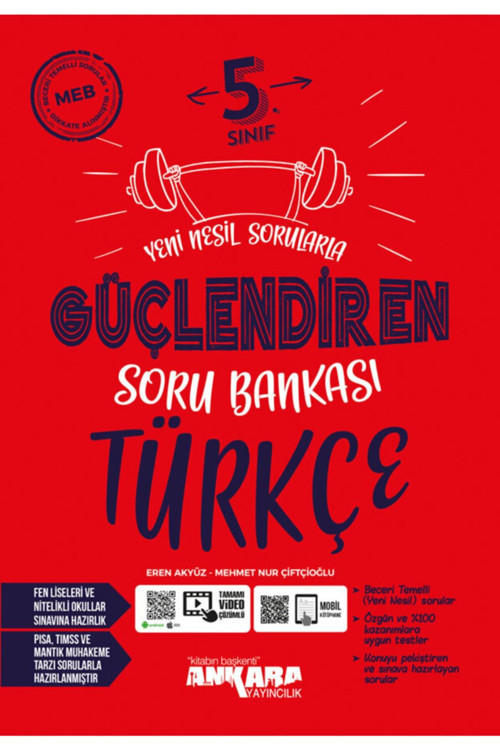 5. Sınıf Türkçe Güçlendiren Soru Bankası Ve 5. Sınıf Matematik Güçlendiren Soru Bankası
