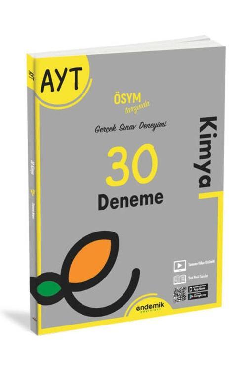 Ayt Kimya 30 Deneme Sınavı