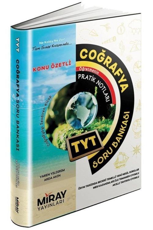  Güncel Baskı Miray Tyt Coğrafya Konu Özetli Soru Bankası
