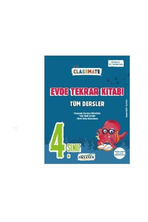 4. Sınıf Classmate Tüm Dersler Evde Tekrar Kitabı