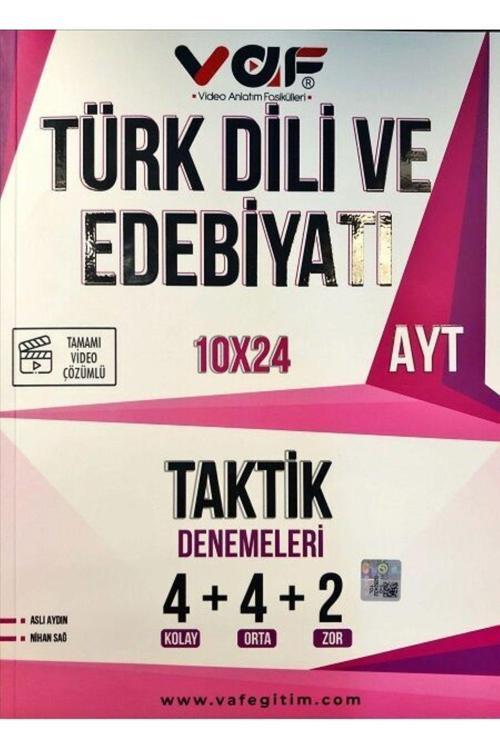 Vaf Ayt Türk Dili Ve Edebiyatı Taktik Denemeleri