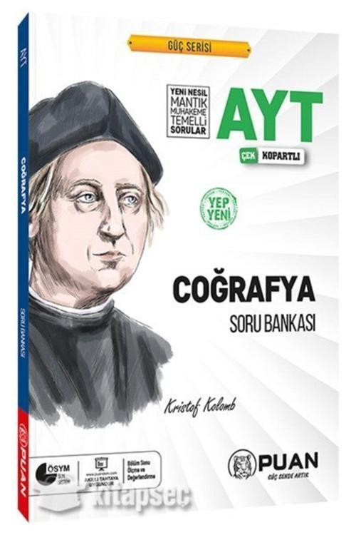 Puan Yayınları Ayt Coğrafya Güç Serisi Soru Bankası