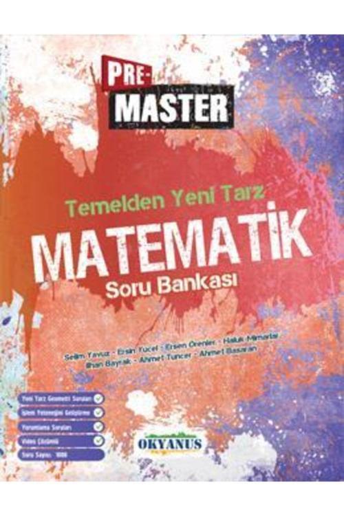 Okyanus Yks Tyt Pre Master Temelden Yeni Tarz Matematik Soru Bankası Okyanus Yayınları