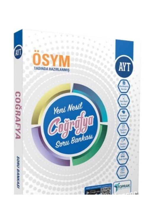 Toprak Yayıncılık Yeni Nesil Ayt Coğrafya Soru Bankası
