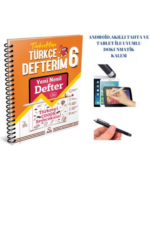 6 Sınıf Türkçemino Türkçe Defterim Akıllı Defter