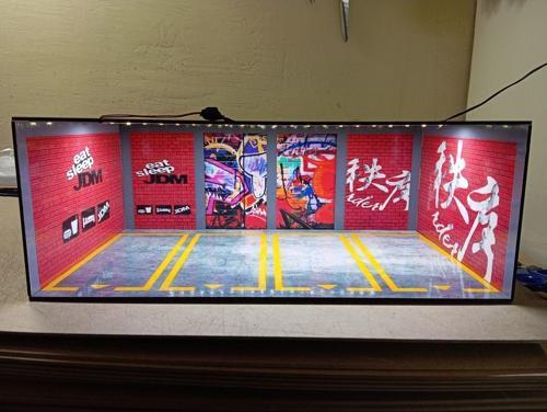 1.24 ölçek diecast stand