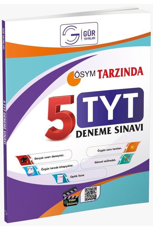 2025 Ösym Tarzı Yeni Nesil 5'Li Tyt Deneme Sınavı Seti