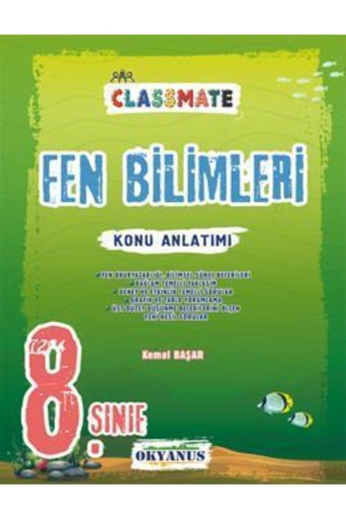 Okyanus 8. Sınıf Classmate Fen Bilimleri Konu Anlatımı 2024