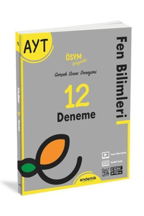 Endemik Ayt Fen Bilimleri 12 Deneme Sınavı