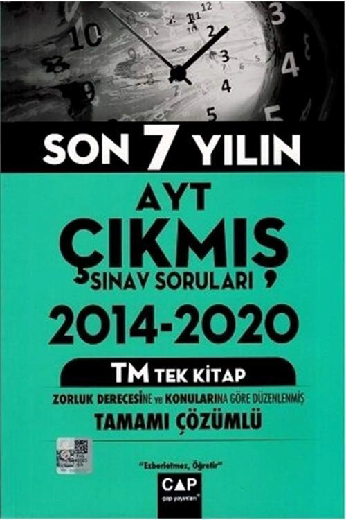 Çap Ayt 7 Yıl Çıkmış Sorular Tm.
