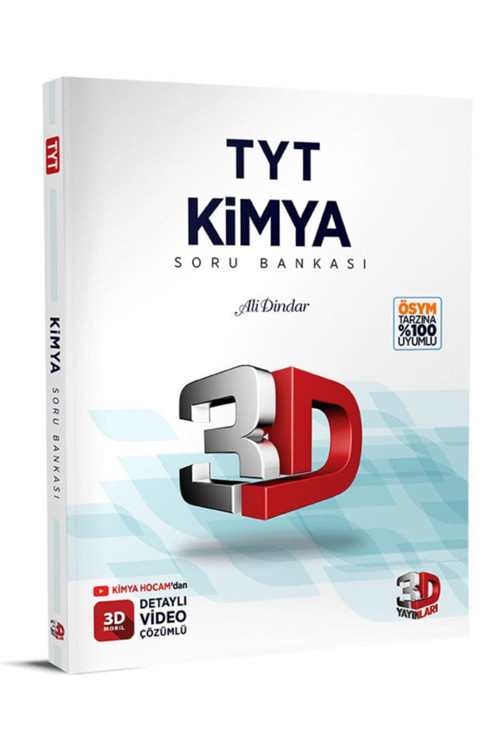 2024 Tyt Kimya 3D Soru Bankası 3D