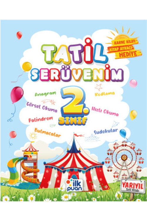 2. Sınıf Tatil Serüvenim Yarıyıl Kitabı 0123