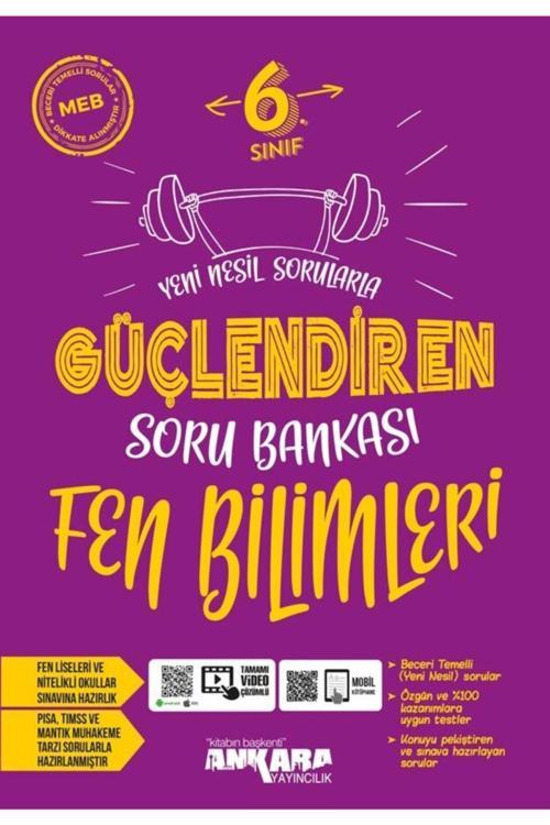 Ankara Yayıncılık 6. Sınıf Fen Bilimleri Güçlendiren Soru Bankası