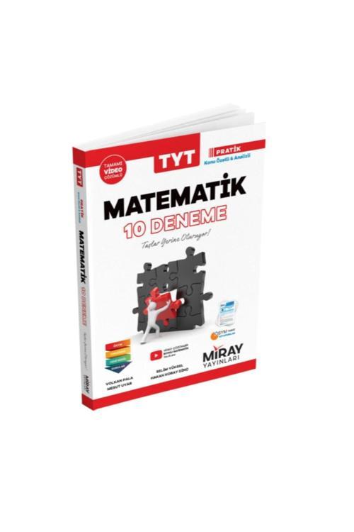 Tyt Matematik 10 Deneme Miray Lise ('E Özel Güncel Baskı)