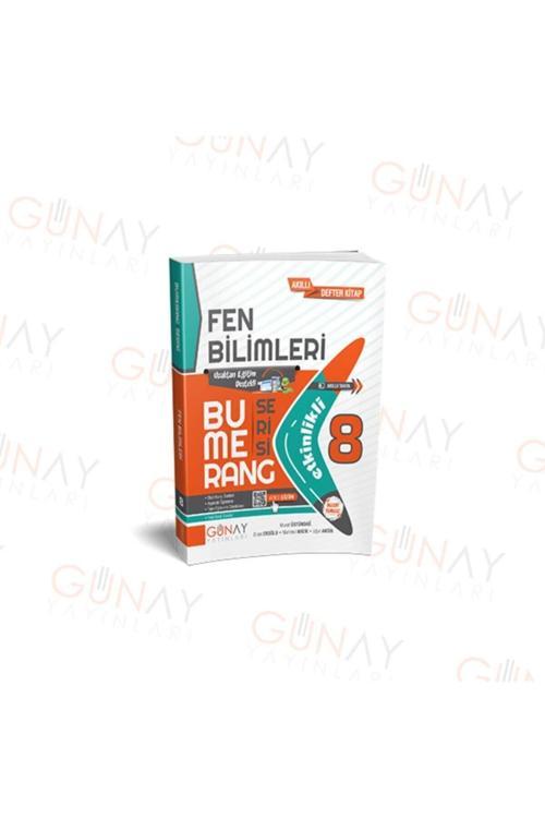 8.Sınıf Bumerang Etkinlikli Fen Bilimleri Günay Yayınları