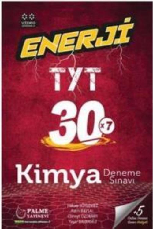 Palme Tyt Kimya Enerji 30 Deneme Sınavı