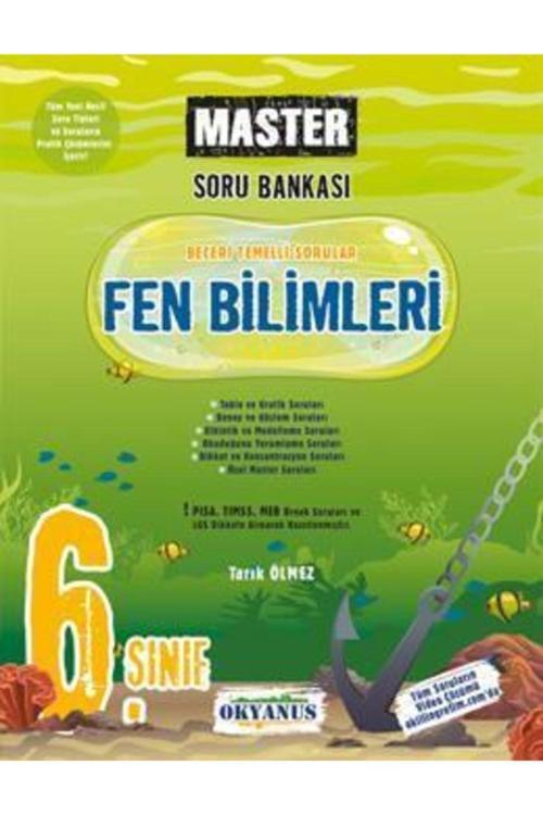 Okyanus Yayınları 6. Sınıf Fen Bilimleri Master Soru Bankası