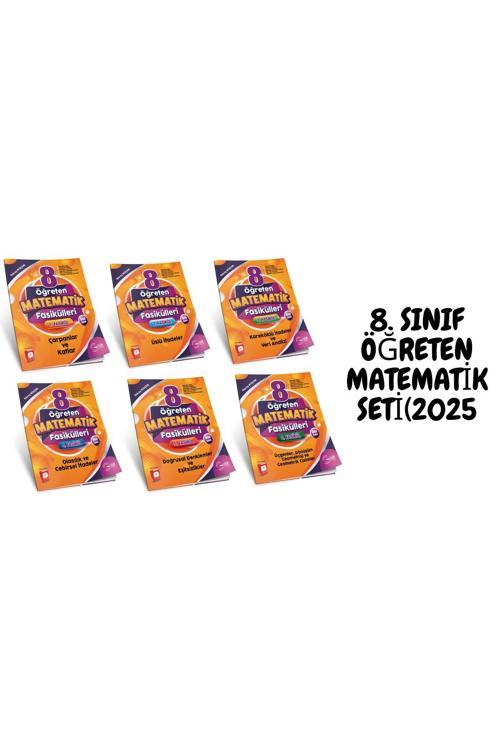 8. Sınıf Öğreten Matematik Seti2025(6 Kitap)